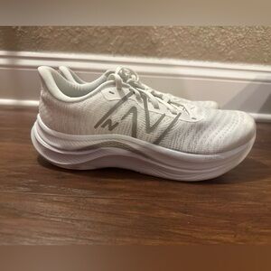 New Balance White Athletic Shoes